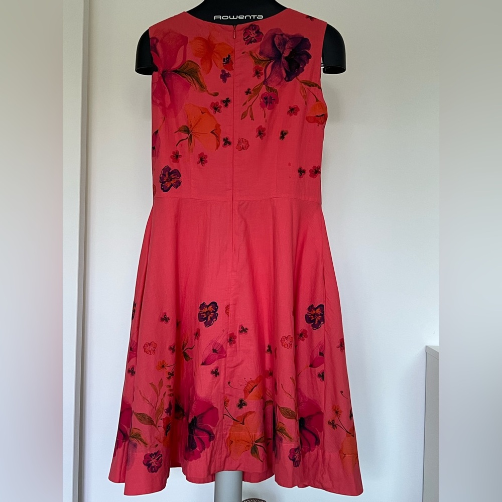 IVKO Coral Floral Midi Dress - Picture 2 of 7